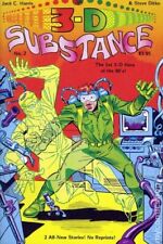 3-D Substance #2 FN/VF 7.0 1990 Stock Image picture