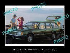 8x6 HISTORIC PHOTO OF GM HOLDEN THE 1980 VC HOLDEN COMMODORE S/W PRESS PHOTO picture