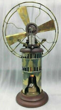 steam Engine Fan Kerosene oil Operated Working Table Fan Collectables Museum Fan picture
