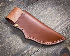 Leather custom handmade sheath for fixed blade 6-8