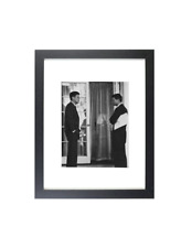 President John JFK Kennedy & Brother Robert Bobby Kennedy Matted & Framed Photo picture