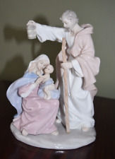 Holy Family Madonna & Child St. Joseph Baby Jesus Nativity Roman Figurine Porcel picture