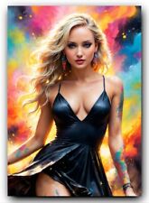 Candice King Artist Signed ACEO Sketch Card Print Hand Numbered #'d/50 picture