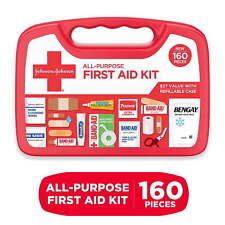 Johnson & Johnson All-Purpose Portable Compact First Aid Kit, 160 pc picture