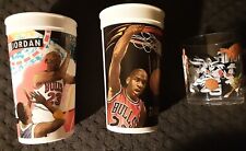 Michael Jordan McDonald’s/Space Jam Cup Lot of 3-1991 and 1995 picture