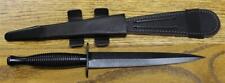 William Rodgers Fairbairn Sykes Commando Knife Black SHEFFIELD ENGLAND 180BMOD picture