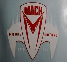 Speed Racer Mach 5 Mifune 4x4.5, Vinyl Die Cut Decal Sticker-GO SPEED RACER  picture