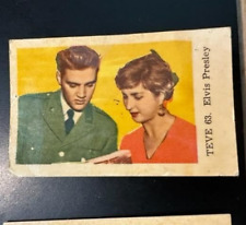 1962 Dutch Gum Card TEVE #63 Elvis Presley picture