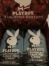 Playboy 1995 CENTERFOLD COLLECTOR CARD APRIL EDITI  1 EACH FACTORY SEALED PACK picture
