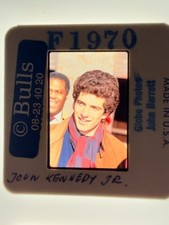 JOHN KENNEDY Jr -  Rare Original Press Photo Transparency by JOHN BARRETT picture