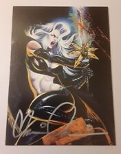 Lady Death Dark Alliance Comic Images 2002 Autograph Chase Card by Brian Pulido picture