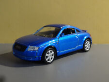 1ST GEN 1998-2006 BLUE AUDI TT SPORTS CAR 1/43 SCALE DIECAST DIORAMA MODEL picture