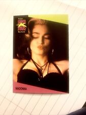 Madonna 1991 Super Stars of Music Pro Set Card #65 picture
