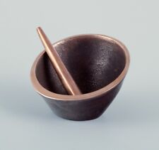 Jacques Lauterbach. Mortar and pestle in solid bronze. Approx. 1970s picture