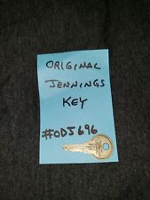 ORIGINAL KEY #ODJ696 FOR JENNINGS LOCK FOR ANTIQUE SLOT MACHINE ODJ #696 picture