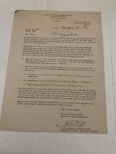 WWII 1945 OPA Usher's Store Rowan Iowa In Regards To Dry Goods Retailer Letter picture