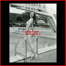 ADELE MARA SEXY HOT BIKINI AMAZING LEGGY CHEESECAKE PIN-UP 1940S 8X10 PHOTO picture