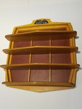 Franklin Mint Classic Cars of the Sixties 60's Wooden Wall Display Shelf  picture