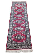 2.5 x 8 Red modern stair runners 234 x 76 cm Luxurious Contemporary Rug B-78200 picture