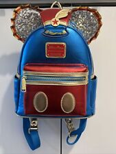 Loungefly Disney Parks 2021 DUMBO FLYING ELEPHANT 50th Anniversary Mini Backpack picture