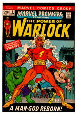 Marvel Premier #1, Origin Warlock and Counter-Earth, April 1972, HIGHER GRADE picture