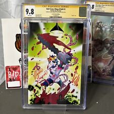 Hail Crow King of Hell 1 Variant - Double Signed - CGC SS 9.8 - Ships Free [WN] picture