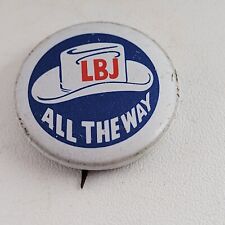 1964 LBJ ALL THE WAY Cowboy Hat 1
