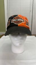 Rare Vintage Harley Davidson American Needle Snapback Hat Biker Spell Out picture