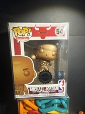 Funko Pop Vinyl: Michael Jordan (Bronzed) - Hobbiestock (Exclusive) #54 picture