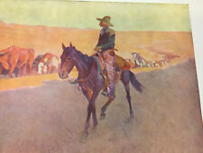 1906 ARTIST'S PROOFS -- 6 REMINGTON PAINTINGS IN COLOR each is 17 1/2 x 23 1/2