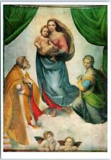 Postcard - Sistine Madonna By Raffael, Picture Gallery - Dresden, Germany picture