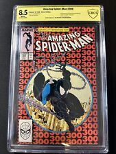 Amazing Spiderman #300 CBCS SS 8.5 1st Full Venom Signed 2x McFarlane Salicrup picture