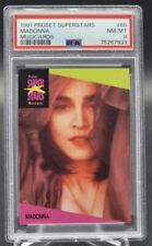 MADONNA - 1991 Pro Set Superstars Musicards #68 Madonna PSA 8 🔥 Rare picture