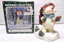 Vintage WINDSOR COLLECTION Snowman Collectible - Snowman Violin   4.25