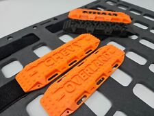 TracPatch - Custom Traction Board Patches (OFFROAD- Black Text on Orange) picture