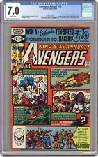 Avengers Annual #10 CGC 7.0 1981 4193616018 1st app. Rogue, Madelyne Pryor picture