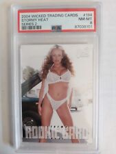 2004 Wicked Trading Cards Stormy Daniel's #194 Rookie PSA 8 POP 2 picture