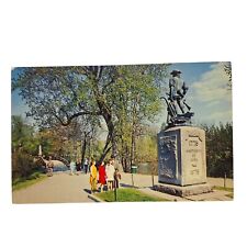 Postcard Minute Man National Historical Park Concord Massachusetts Chrome picture