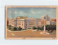 Postcard Franklin Museum & Board of Education Building Philadelphia Pennsylvania picture