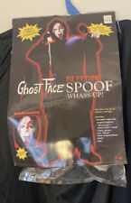 RARE VTG Scream Bleeding Ghostface Wassup Whass-up Spoof Mask Adult Costume picture