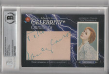 2024 Historic Autographs Celebrity Originals Nancy Carroll Cut Auto - One of One picture