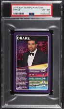 2015 Top Trumps Popstars Drake ROOKIE CARD PSA 8 picture