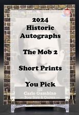2023 Historic Autographs The Mob 2 SP Short Prints 221-240 - You Pick picture