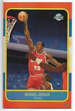 2024 Michael Jordan Fame 1 Comic 1986 Fleer Rookie Card Foil Variant RC 13/45 picture