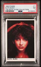 1980 Panini The Rock And Pop Collection Kate Bush # 11 PSA 7 POP 1 picture