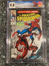 CGC 9.8 Amazing Spider-Man #361-1992 1st FA Carnage Silver metallic cover 2Print picture