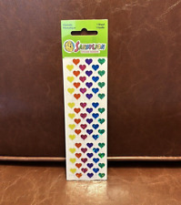 Vintage Sandylion New Stickers Prismatic multicolored mini Hearts sealed picture
