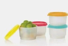 Tupperware Super Snack Set 4 Snack Cups NEW picture