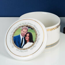 Royal Wedding Harry and Meghan China Trinket Box picture