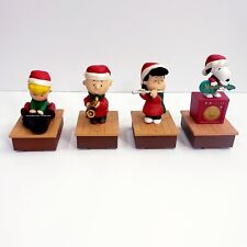 Hallmark Peanuts Christmas Band Charlie Brown Snoopy Lucy & Schroeder Works picture